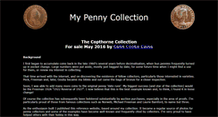 Desktop Screenshot of mycoincollection.co.uk