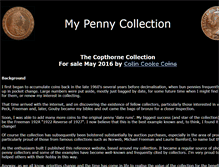 Tablet Screenshot of mycoincollection.co.uk